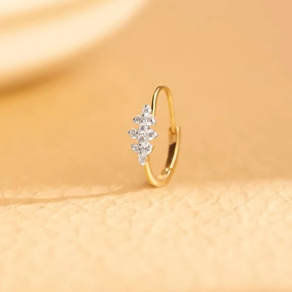 Tanishq 18 Carat Diamond Nose Ring